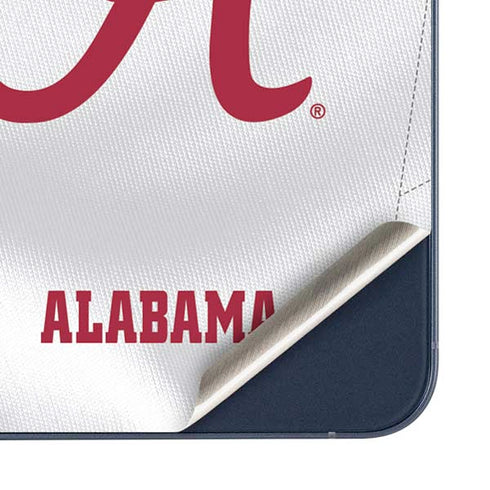 University of Alabama White Jersey Galaxy A35 5G Skin